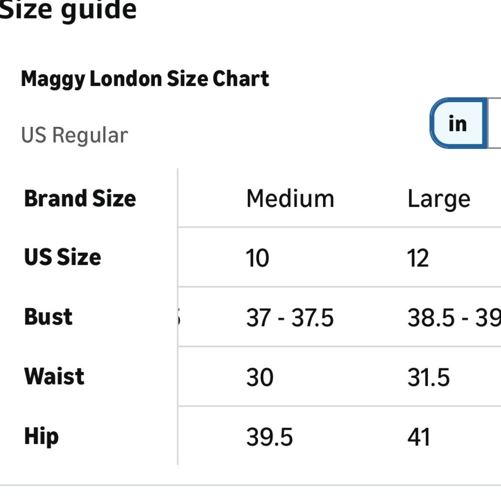 NWT Maggy London Womens Sz 10 Smocked Waist Peasant Midi Dress - Picture 8 of 8